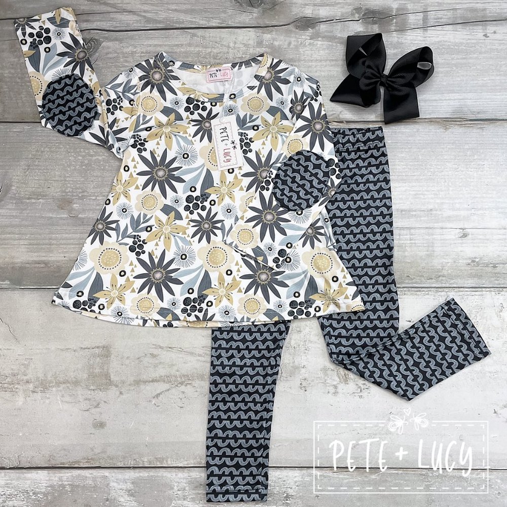 Golden Garden Pant set